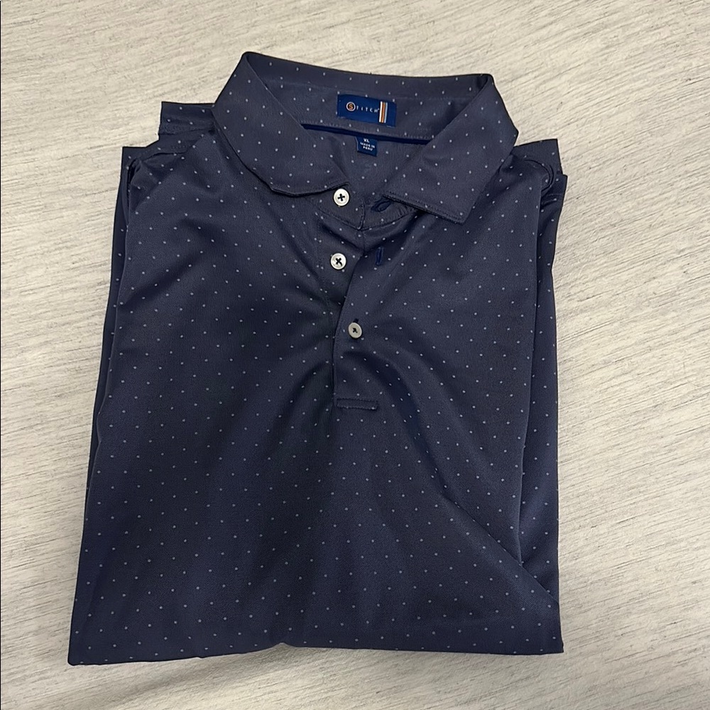 Men's Navy Blue Polo Shirt- Golf Club of Georgia Logo